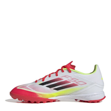 adidas F50 Turf Football Boots – White/Red – view 2