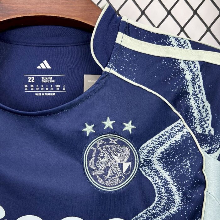 Kids Ajax 2025/26 Away Kit 8