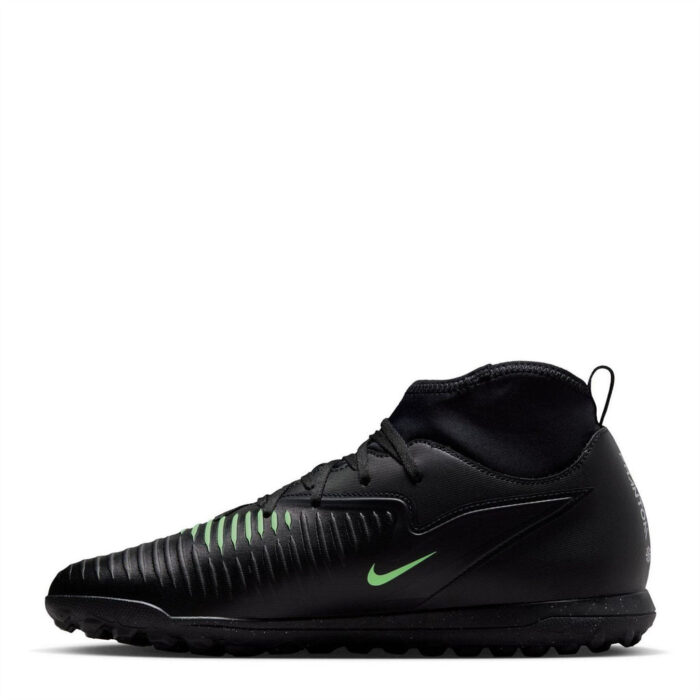 Nike Phantom 6 Turf Football Boots – Black/Green – view 2