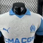Mens Olympique Marseille 2025/26 Home Jersey Player Version 2
