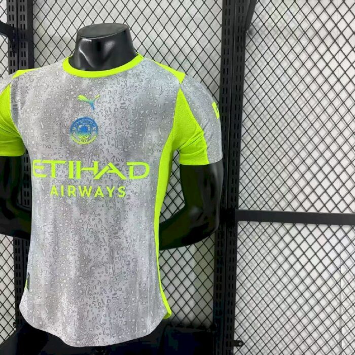 Mens Manchester City 2025/26 Third Jersey Player Version 3
