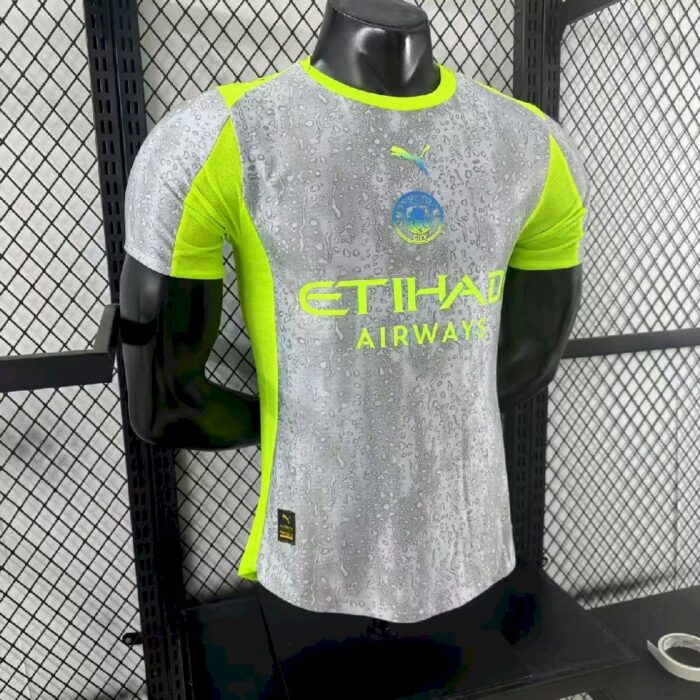 Mens Manchester City 2025/26 Third Jersey Player Version 2