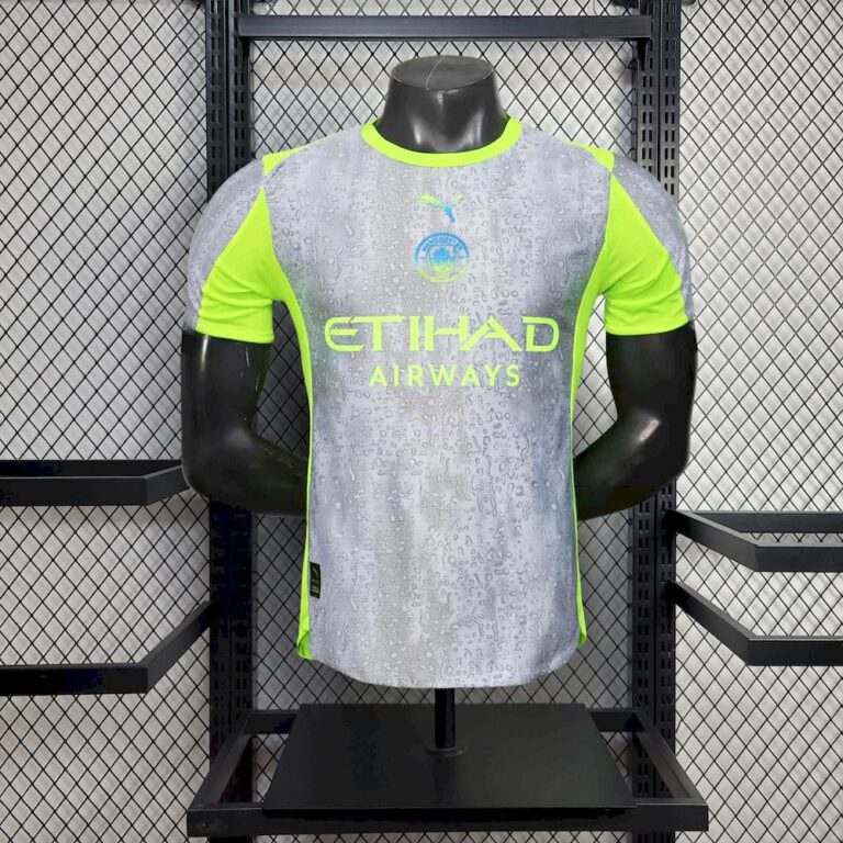 Mens Manchester City 2025/26 Third Jersey Player Version