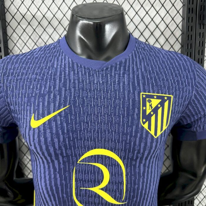 Mens Atletico Madrid 2025/26 Away Jersey Player Version 4