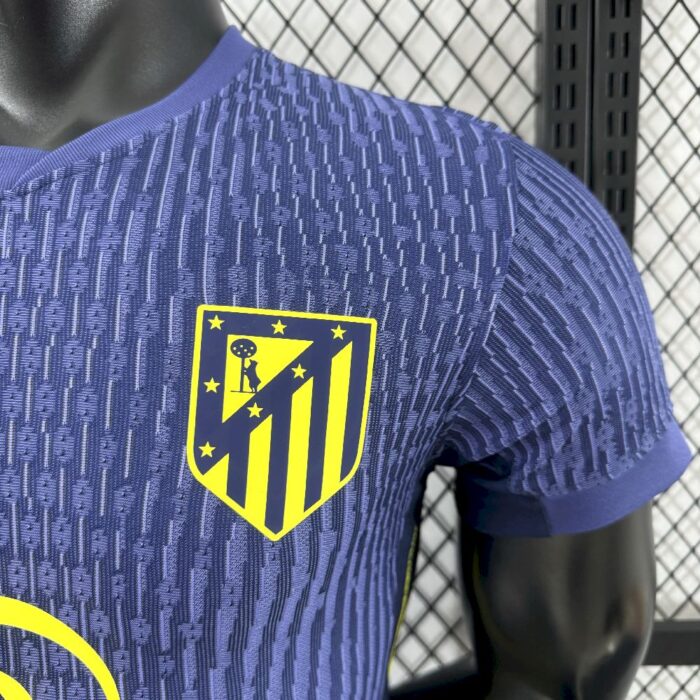 Mens Atletico Madrid 2025/26 Away Jersey Player Version 2