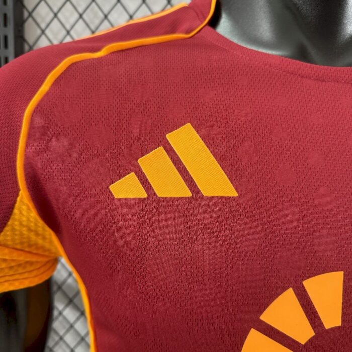 Mens AS Roma 2025/26 Home Jersey Player Version 4