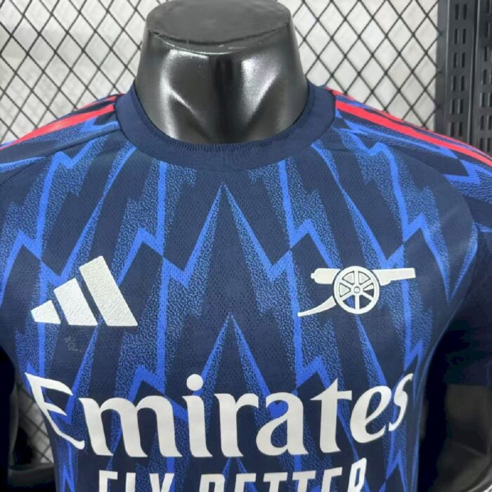 Mens Arsenal 2025/26 Away Jersey Player Version 3