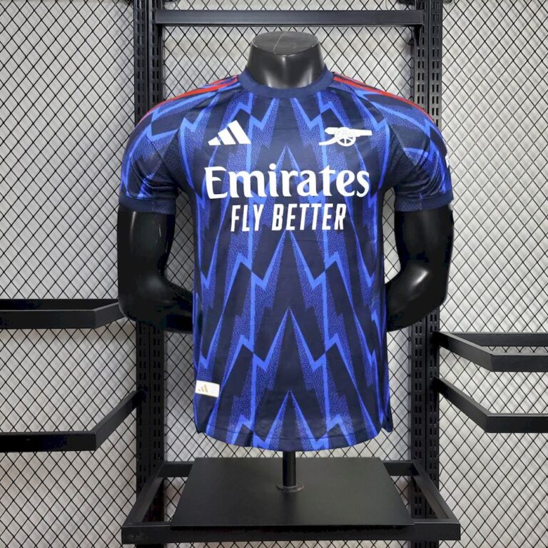 Mens Arsenal 2025/26 Away Jersey Player Version