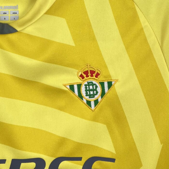 Mens Real Betis 2025/26 Goalkeeper Jersey 8