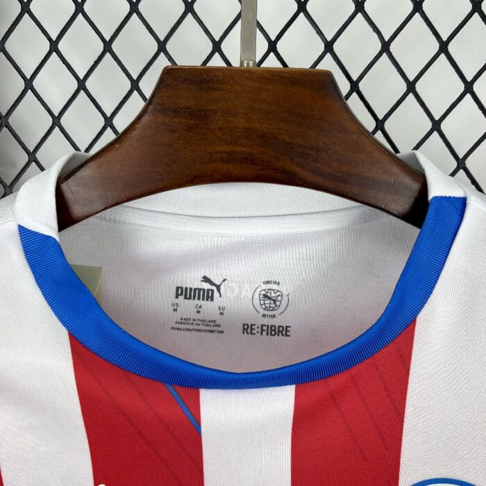 Mens Paraguay 2024/25 Home Jersey 8