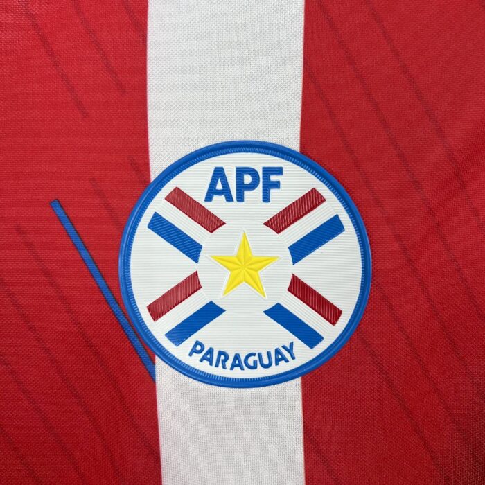 Mens Paraguay 2024/25 Home Jersey 6