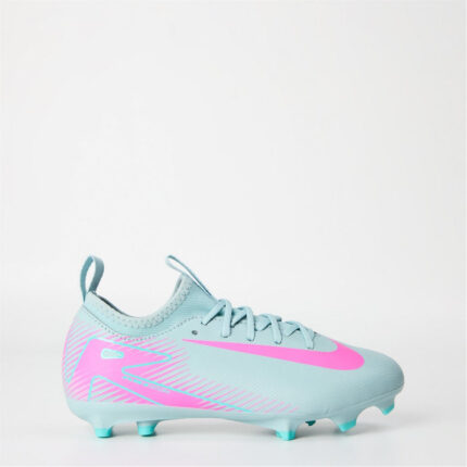 Nike Zoom Mercurial Vapor 16 Junior Firm Ground Football Boots – Grey/Pink