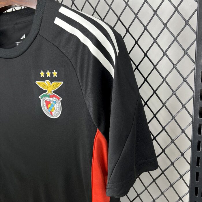 Mens Benfica 2025/26 Black Pre-Match Jersey 2