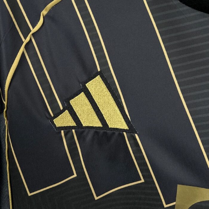 Mens Bayern Munich 2025/26 Black Gold Jersey 6
