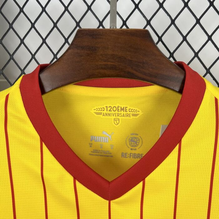 Mens RC Lens 2025/26 Home Jersey 8