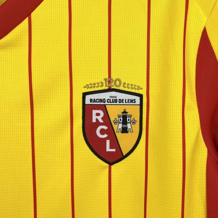 Mens RC Lens 2025/26 Home Jersey 6