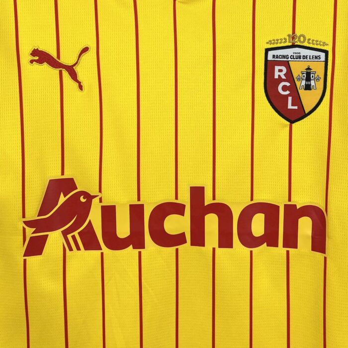 Mens RC Lens 2025/26 Home Jersey 5