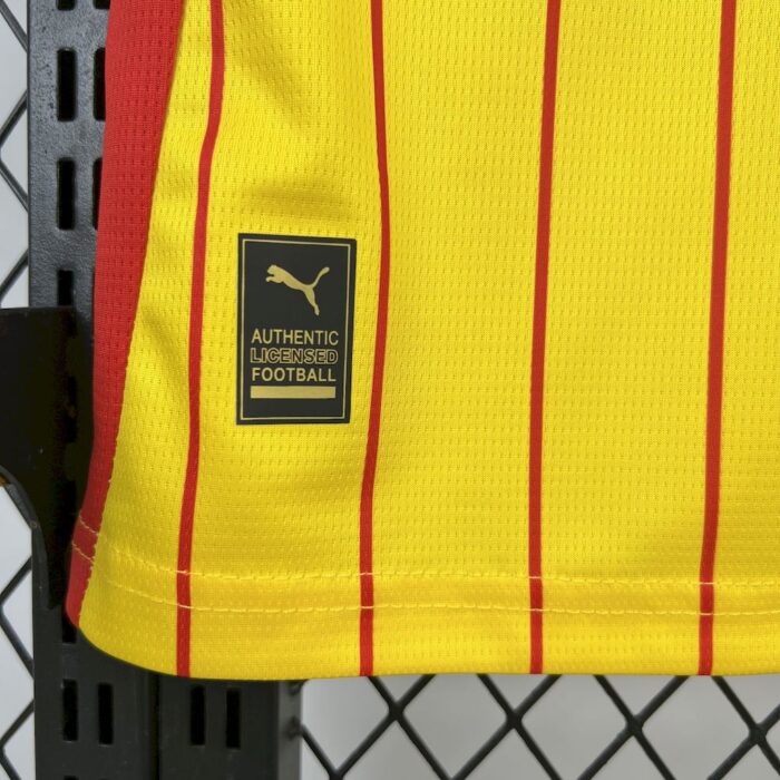 Mens RC Lens 2025/26 Home Jersey 4