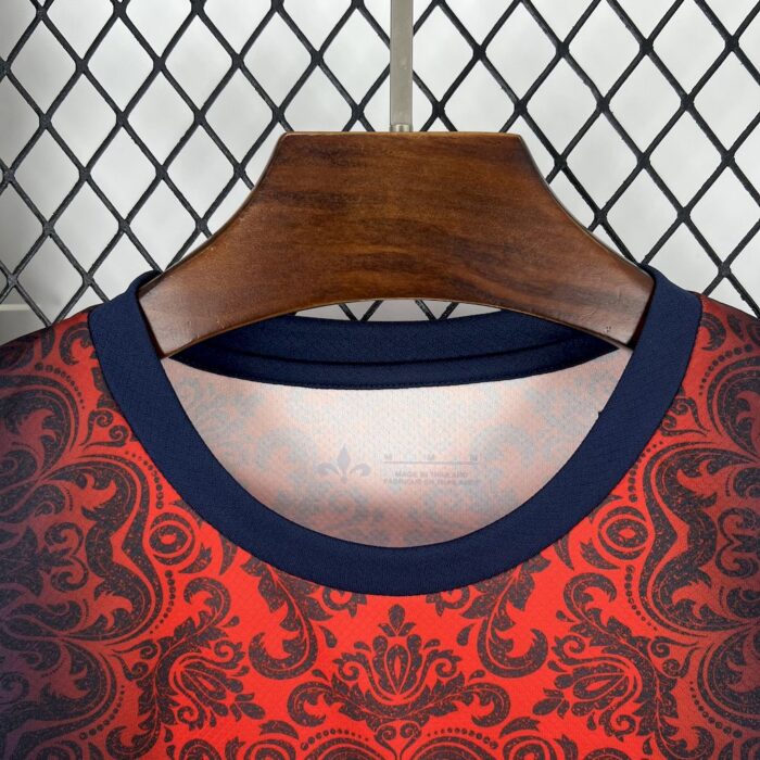Mens Paris Saint-Germain 2025/26 Red and blue Jersey 6