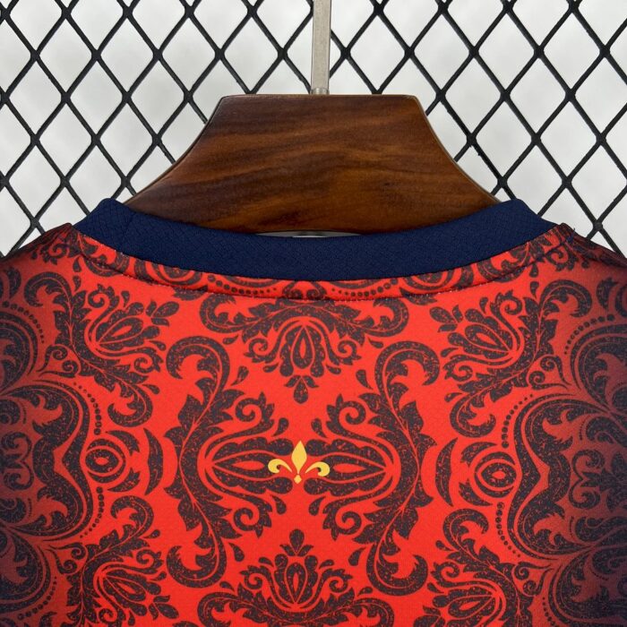 Mens Paris Saint-Germain 2025/26 Red and blue Jersey 2