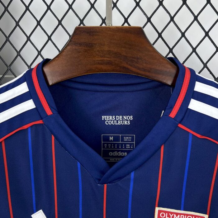Mens Olympique Lyonnais 2025/26 Away Jersey 8