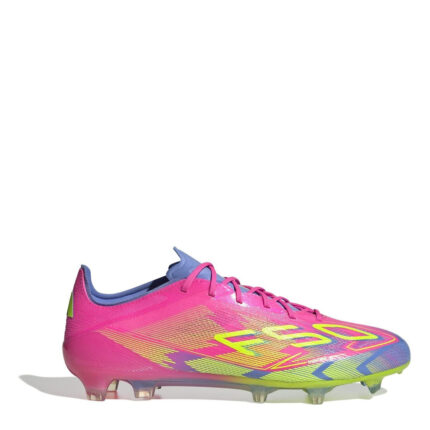 adidas F50 Firm Ground Football Boots – Pink/Yellow