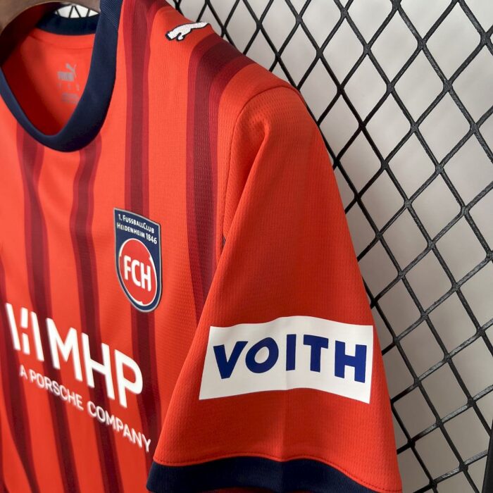 Mens FC Heidenheim 2025/26 Home Jersey 3
