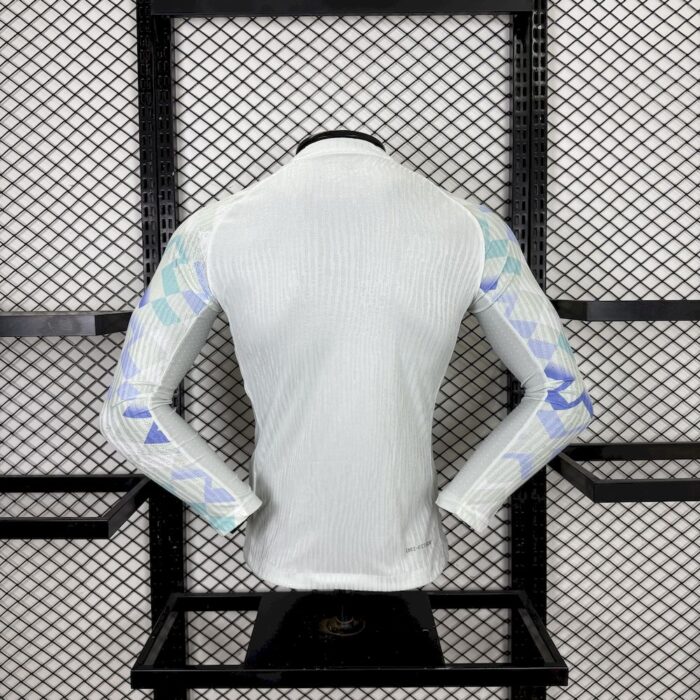 Mens Inter Milan 2025/26 Away Long Sleeve Jersey Player Version 1