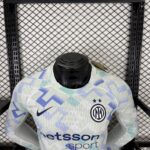 Mens Inter Milan 2025/26 Away Long Sleeve Jersey Player Version 3