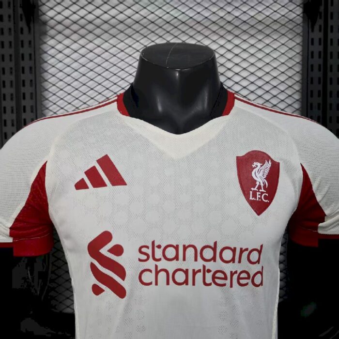 Mens Liverpool 2025/26 Away Jersey Player Version 4