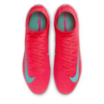 Nike Mercurial Superfly 10 Firm Ground Football Boots – Red/Green – view 6
