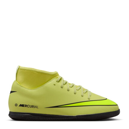 Nike Mercurial Superfly 10 Junior Indoor Football Boots – Volt/Crimson