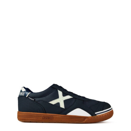 Munich Gresca Indoor Football Boots – Navy/White