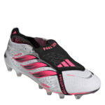 adidas Predator Artificial Ground Football Boots – White/Coral – view 4