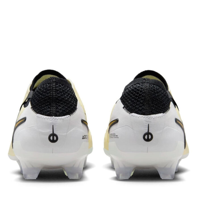 Nike Tiempo Legend 10 Firm Ground Football Boots – Lemonade/Black - Image 5