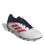 adidas Copa Pure 3 Firm Ground Football Boots – White/Red - Image 3