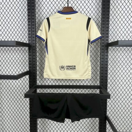 Kids Barcelona 2025/26 Away Kit 1