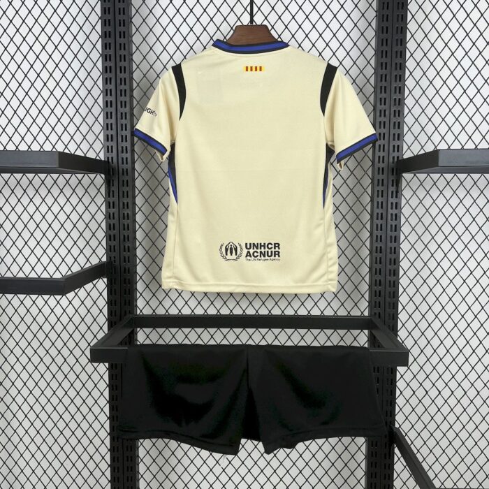 Kids Barcelona 2025/26 Away Kit 1