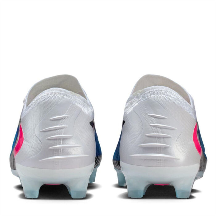 Nike Phantom 6 Low Firm Ground Football Boots – Blue/Wht/Pink – view 5