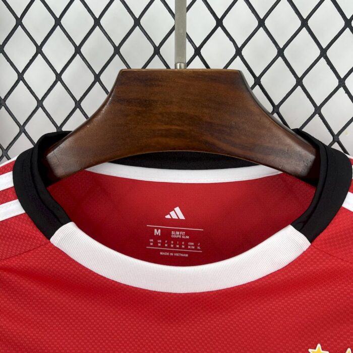 Mens Benfica 2025/26 Home Long Sleeve Jersey 8