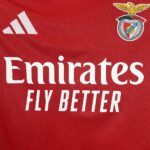 Mens Benfica 2025/26 Home Long Sleeve Jersey 5