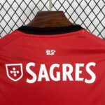 Mens Benfica 2025/26 Home Long Sleeve Jersey 2