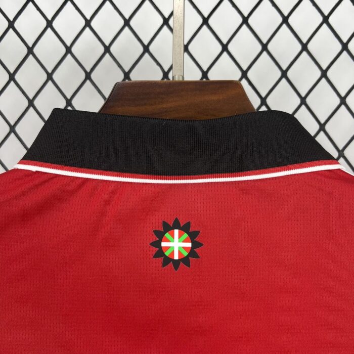 Mens Athletic Bilbao 2025/26 Home Jersey 3
