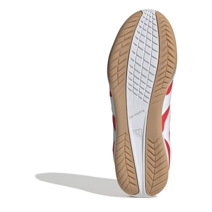 adidas Predator Junior Indoor Football Boots – Red/White – view 6