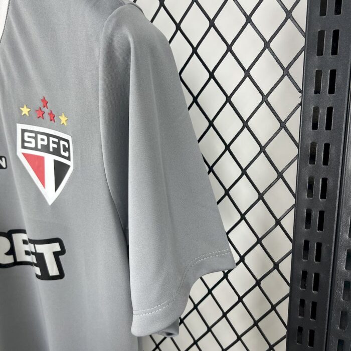 Mens Sao Paulo 2025/26 Grey Jersey 4