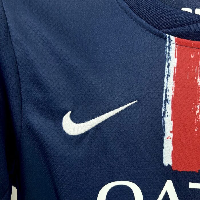 Kids Paris Saint-Germain 2024/25 Home Kit (with stars) 9