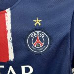 Kids Paris Saint-Germain 2024/25 Home Kit (with stars) 8