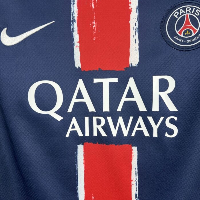 Kids Paris Saint-Germain 2024/25 Home Kit (with stars) 7