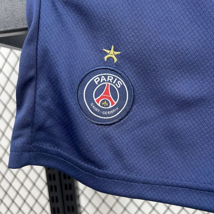 Kids Paris Saint-Germain 2024/25 Home Kit (with stars) 4