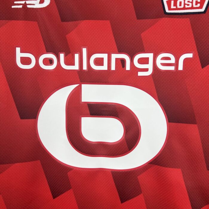 Mens Lille OSC 2025/26 Home Jersey 7